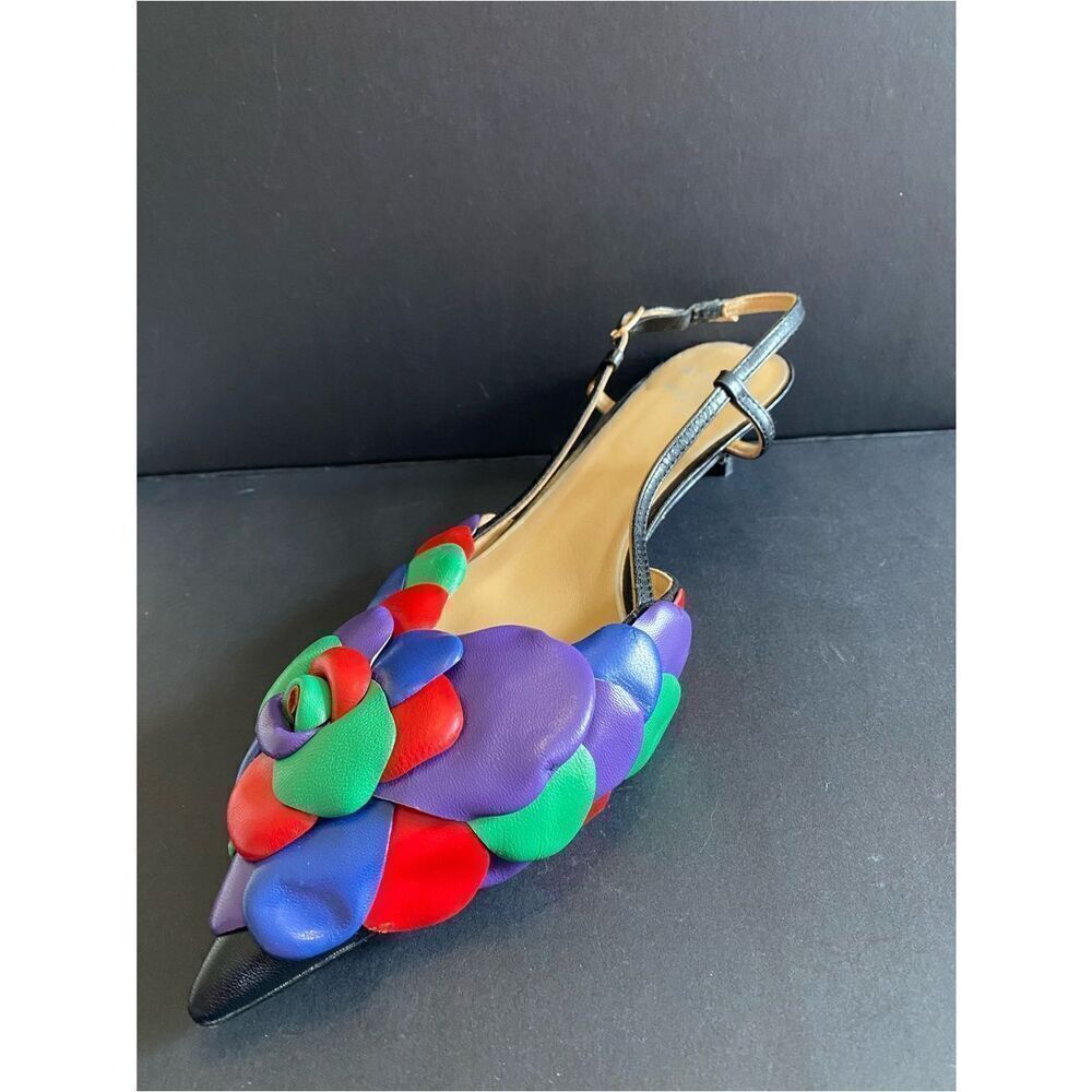 Valentino Garavani Atelier Shoes 03 Rose Edition slingback pump in kidskin. - Picture 11 of 17
